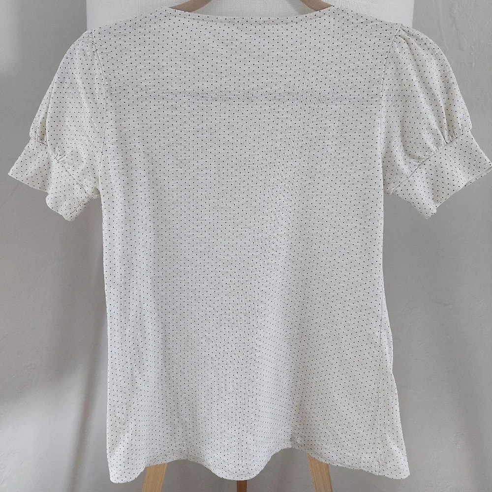NWOT Pins & Needles Polka-dot Shirt - Picture 5 of 8